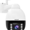 YoLuKe PTZ Camera Outdoor,5MP 5X Optical Zoom WiFi IP Camera 360°